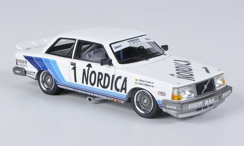 Neo 1/43 ボルボ 240 ターボ Gr.A #1 Nordica RAS スポーツ ETCC ゾルダー 1986 J.Cecotto/A.Olofsson 