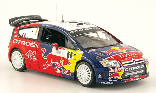 Norev 1/43 シトロエン C4 WRC #1 Loeb/Elena ツールドコルス 2008 